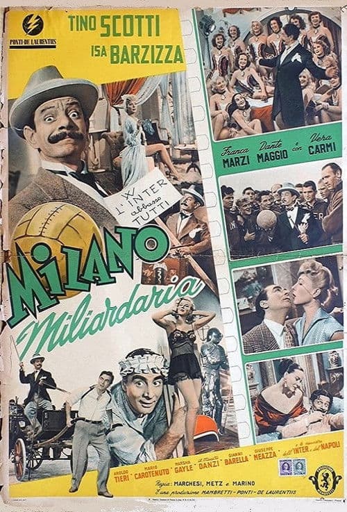 Poster for Milano miliardaria