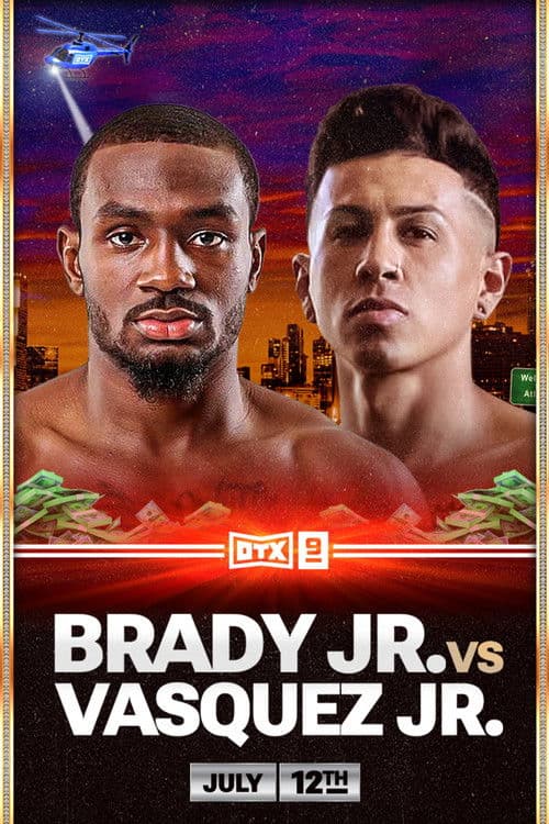 Poster for Haven Brady Jr vs. Jesus Vasquez Jr