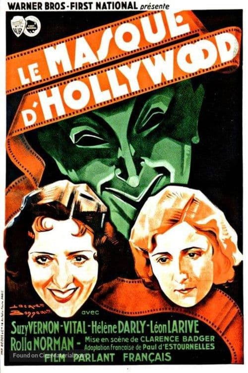 Poster for Le Masque d'Hollywood