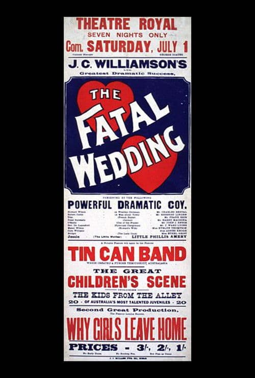 Poster for The Fatal Wedding