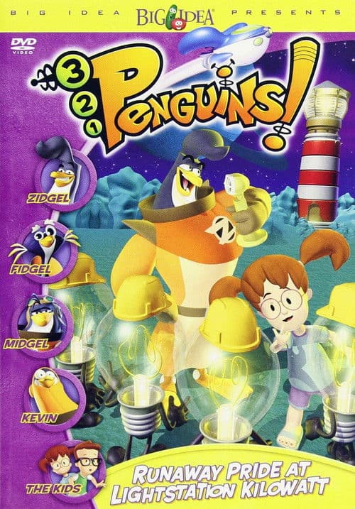 Poster for 3-2-1 Penguins!: Runaway Pride at Lightstation Kilowatt