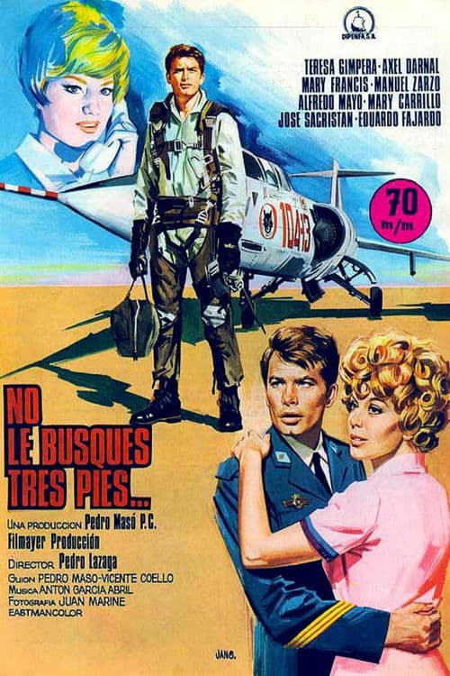 Poster for No le busques tres pies...