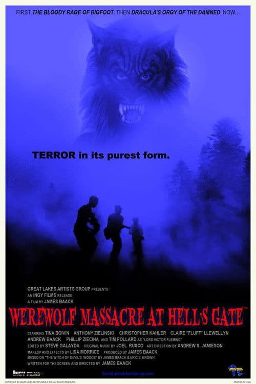 Poster for Werewolf Massacre at Hell's Gate