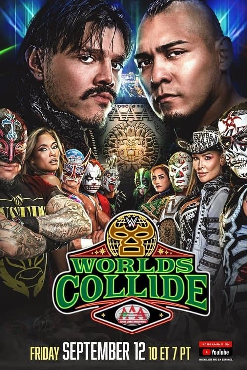 Poster for WWE/AAA Worlds Collide 2025: Las Vegas