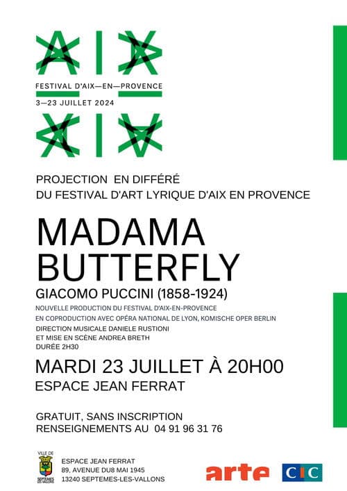 Poster for Madama Butterfly
