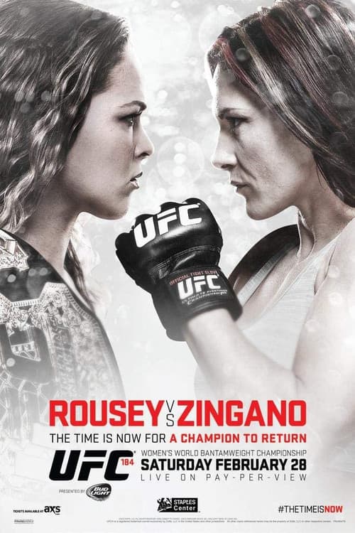 Poster for UFC 184: Rousey vs. Zingano