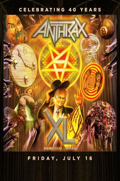 Poster for Anthrax: 40th Anniversary Livestream
