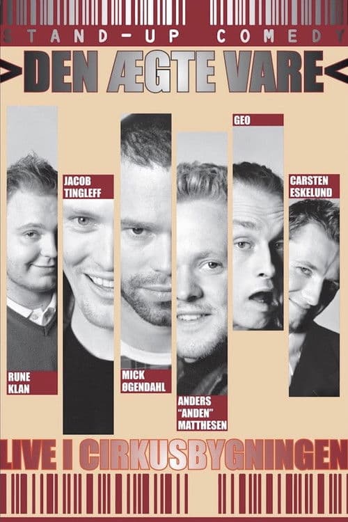 Poster for Den Ægte Vare: Live i Cirkusbygningen