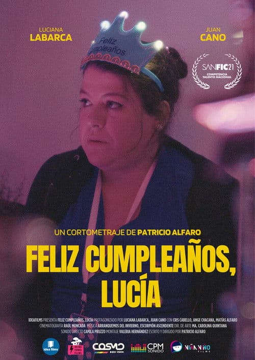 Poster for Feliz cumpleaños, Lucía