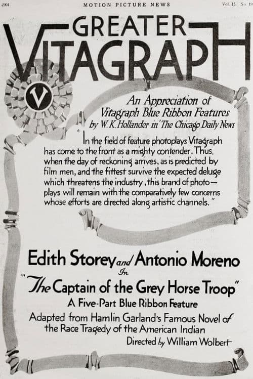Poster for The Captain of the Grey Horse Troop