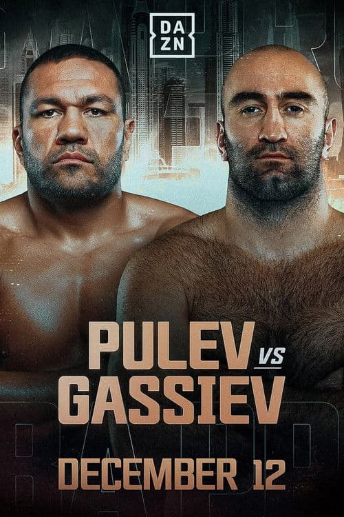 Poster for Kubrat Pulev vs. Murat Gassiev