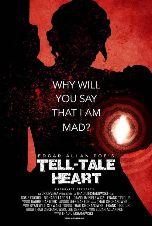 Poster for Edgar Allen Poe's Tell-Tale Heart