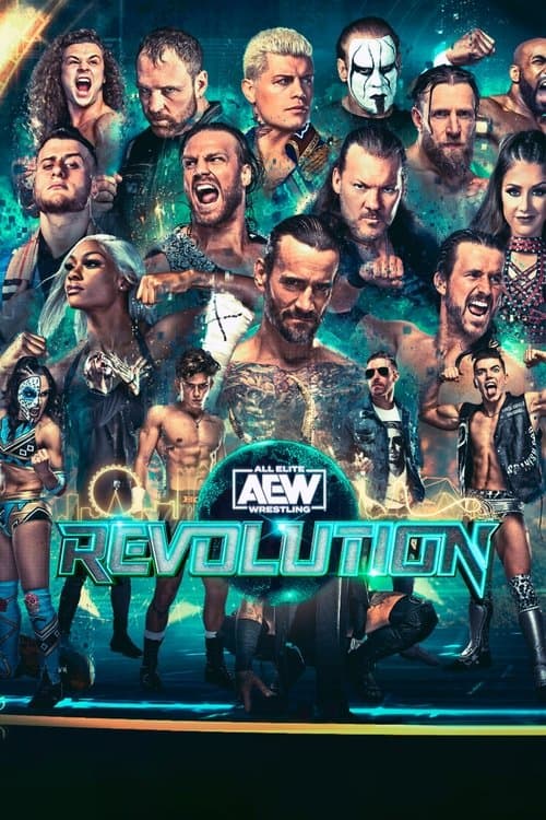 Poster for AEW Revolution 2022