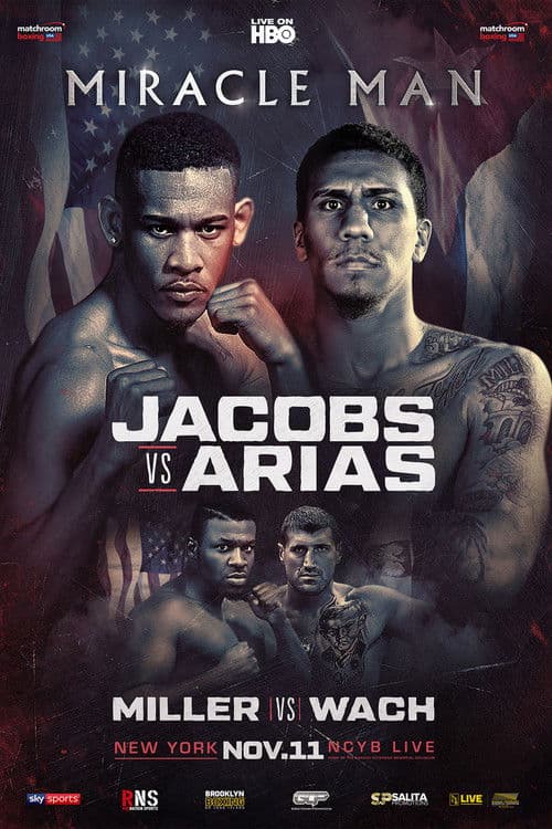 Poster for Daniel Jacobs vs. Luis Arias