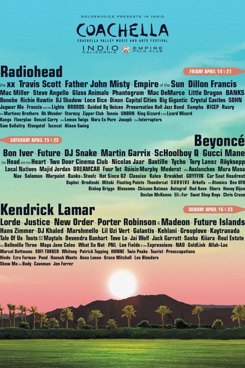 Poster for Justice: Live at Coachella Festival 2017