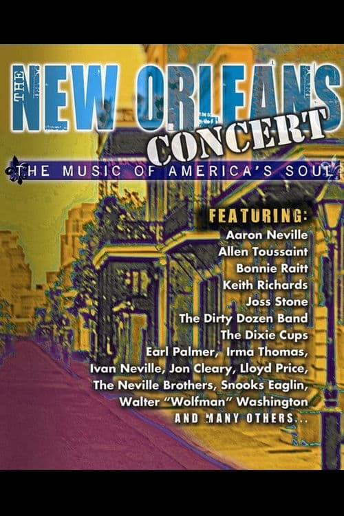 Poster for New Orleans Concert - The Music of Americas Soul