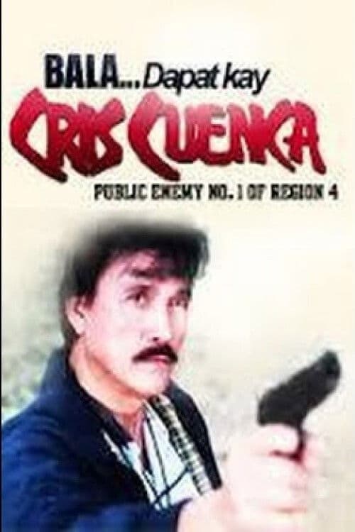 Poster for Bala... Dapat Kay Cris Cuenca, Public Enemy No. 1
