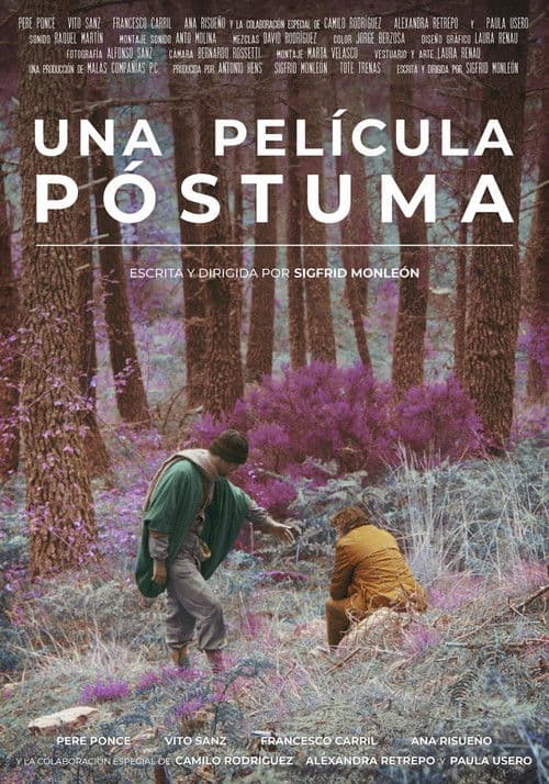 Poster for Una película póstuma