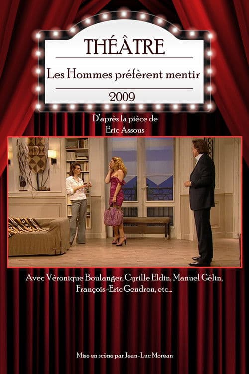 Poster for Les Hommes préfèrent mentir
