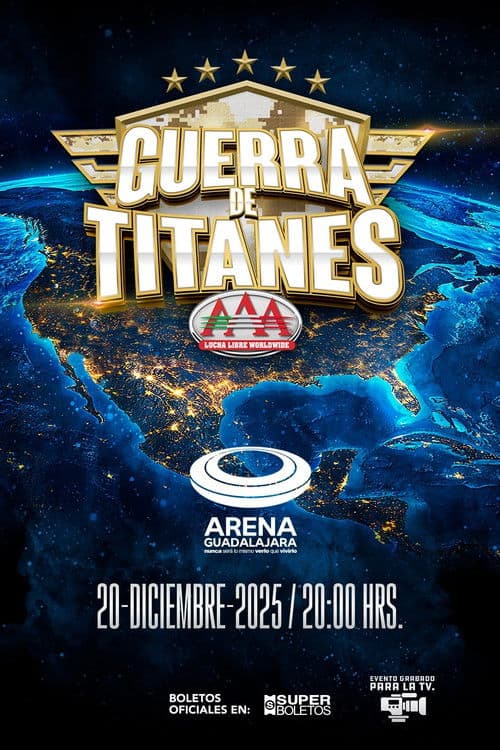 Poster for AAA Guerra de Titanes