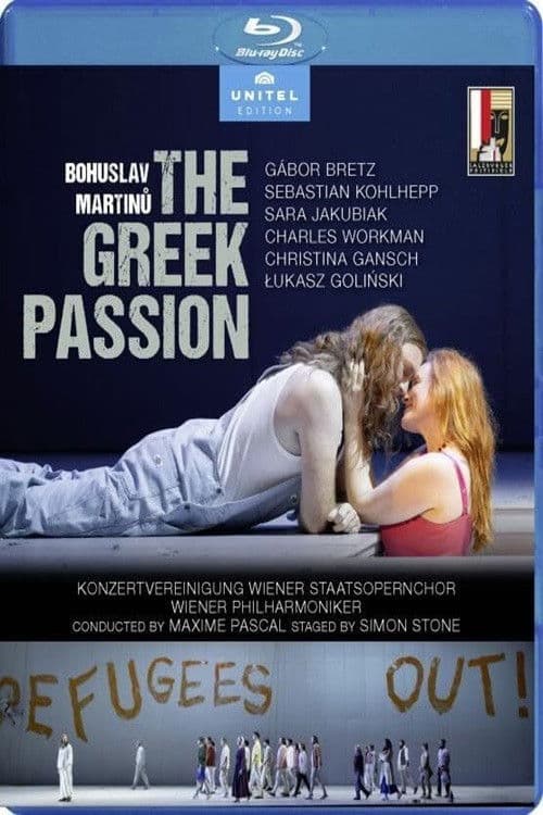 Poster for Salzburg Festival 2023: The Greek Passion