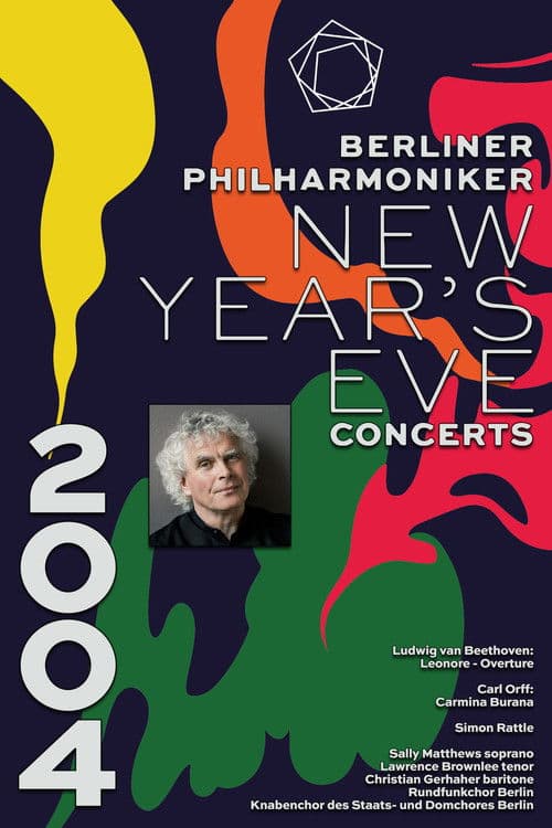 Poster for The Berliner Philharmoniker’s New Year’s Eve Concert: 2004