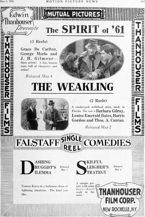Poster for The Weakling