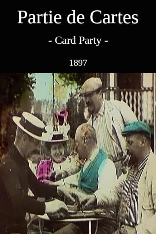 Poster for Partie de cartes
