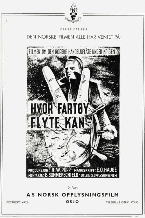 Poster for Hvor fartøy flyte kan