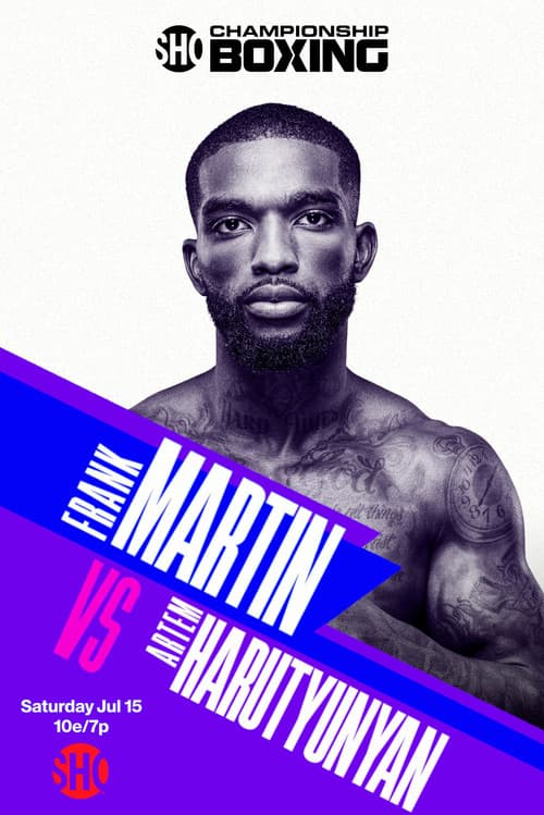Poster for Frank Martin vs. Artem Harutyunyan