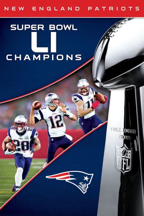 Poster for Super Bowl LI Champions: New England Patriots