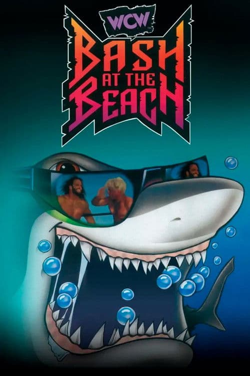 Poster for WCW Bash at the Beach 1996