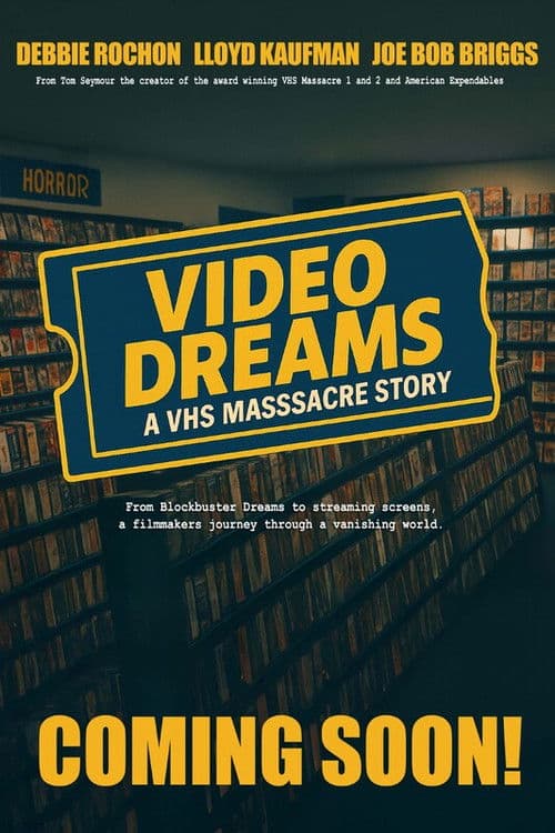 Poster for Video Dreams: A VHS Massacre Story