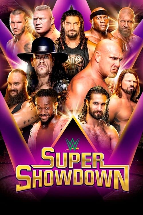 Poster for WWE Super ShowDown 2019