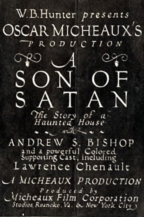 Poster for A Son of Satan