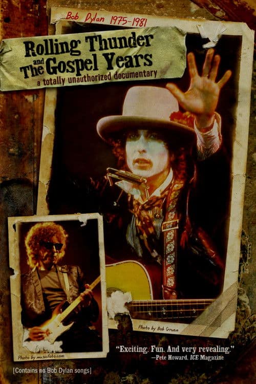 Poster for Bob Dylan 1975-1981: Rolling Thunder and the Gospel Years