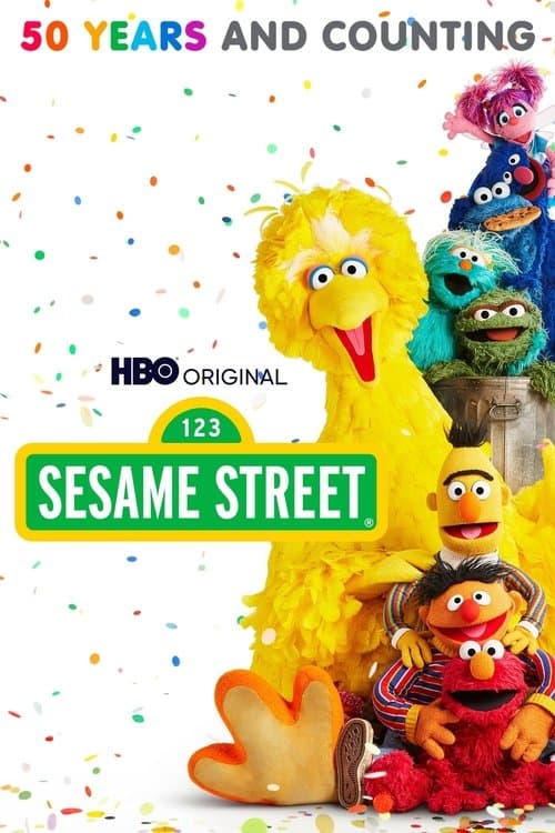 Poster for Sesame Street's 50th Anniversary Celebration