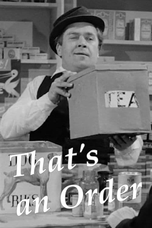 Poster for That's an Order