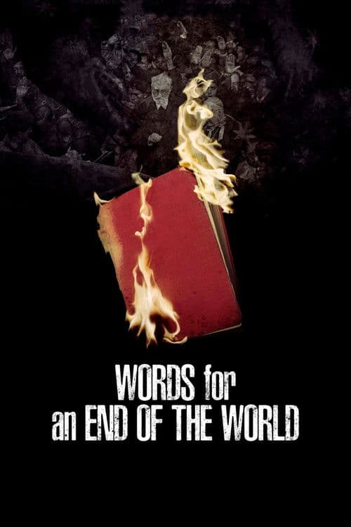 Poster for Words for an End of the World