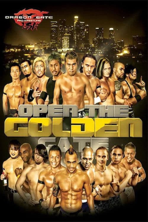 Poster for Dragon Gate USA Open The Golden Gate