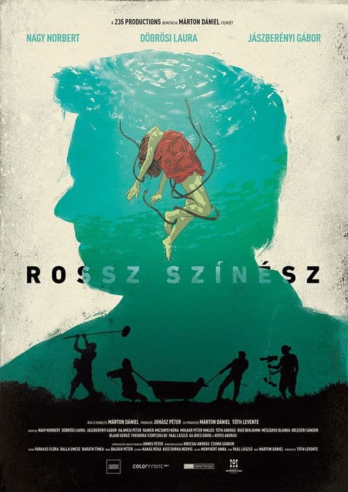 Poster for Rossz színész