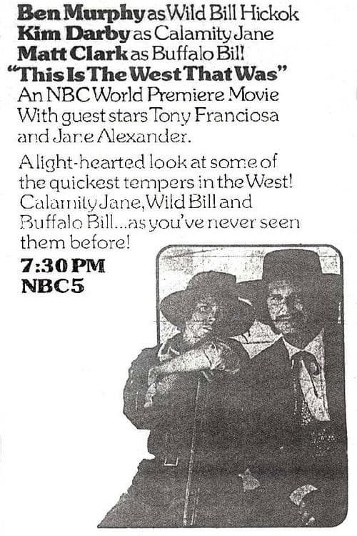 Poster for This Is the West That Was