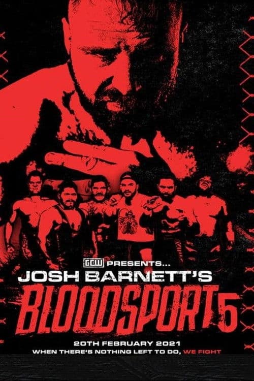 Poster for GCW Josh Barnett’s Bloodsport 5