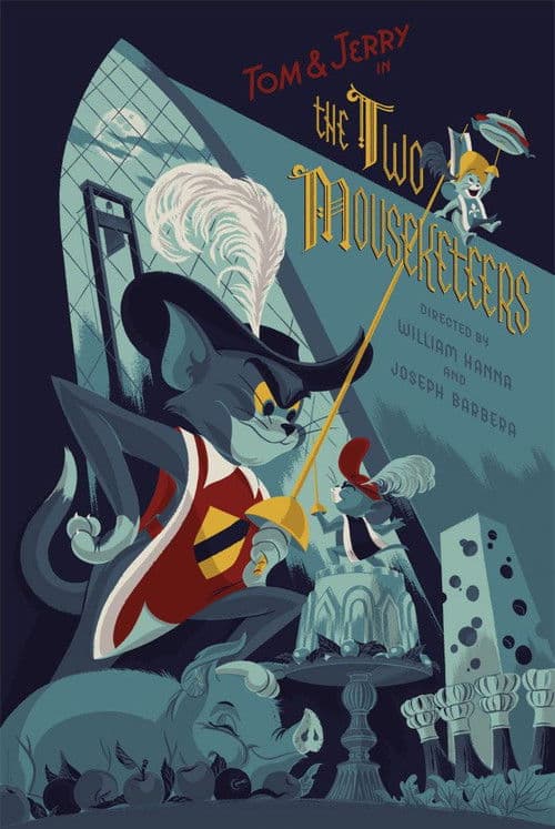Poster for The Two Mouseketeers