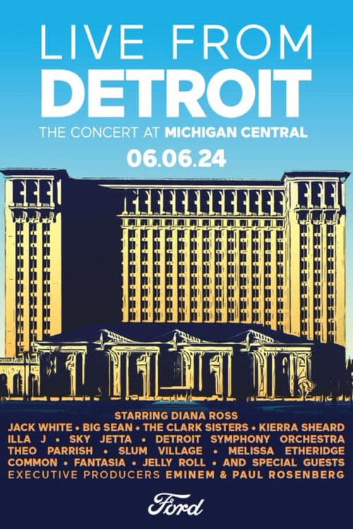 Poster for Live from Detroit: The Concert at Michigan Central