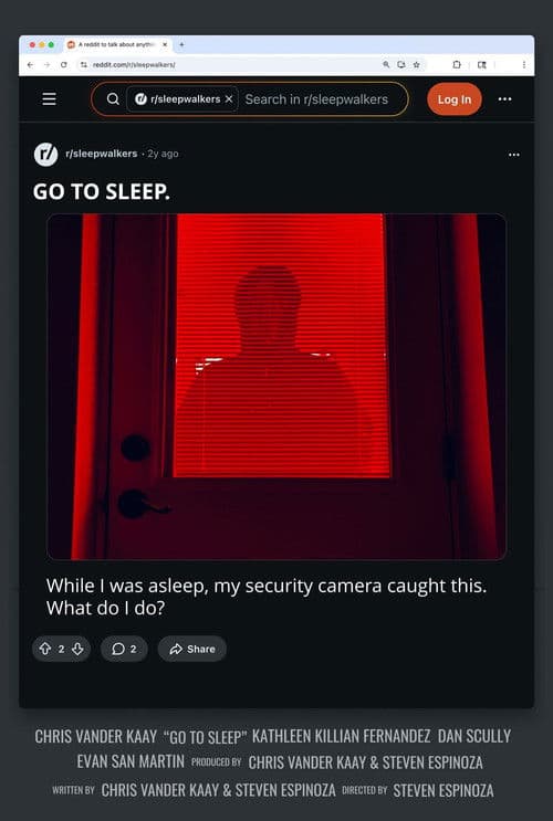 Poster for Go to Sleep