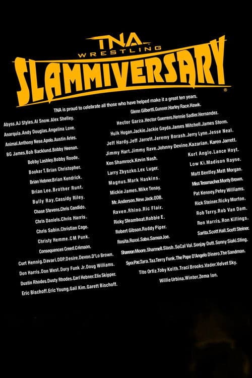 Poster for TNA Slammiversary 2012