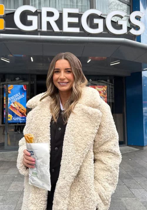 Poster for Greggs vs McDonald's: The Fast Feud