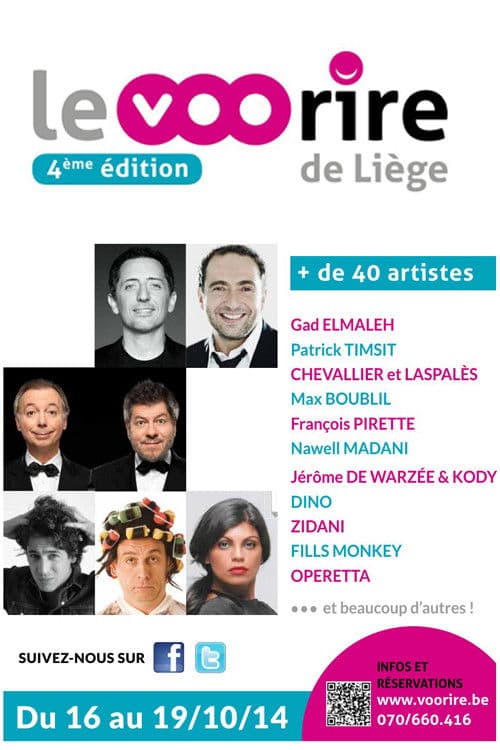 Poster for Gala du Festival du rire de Liège