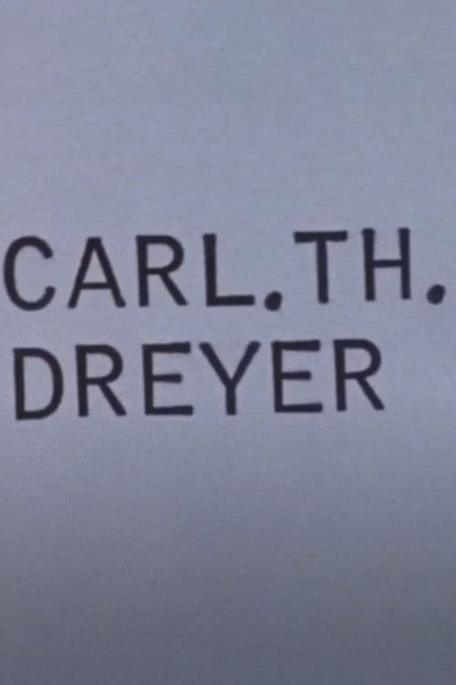 Poster for Carl Dreyer